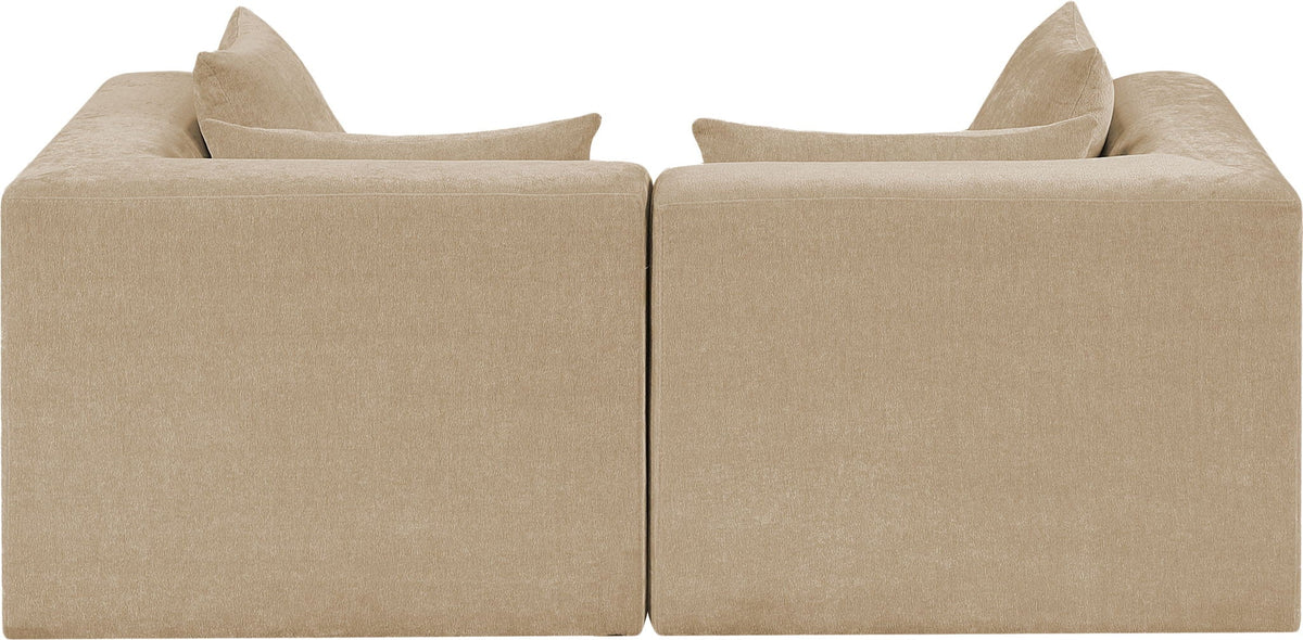 Stellar - 2 Piece 76" Upholstered Modular Loveseat