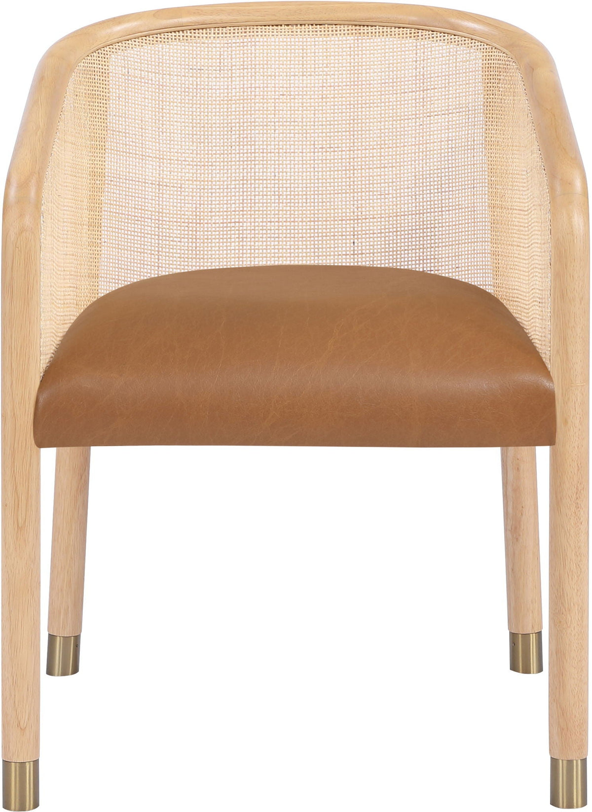 Sylvan - Vegan Leather Dining Chair (Set of 2) - Natural Frame