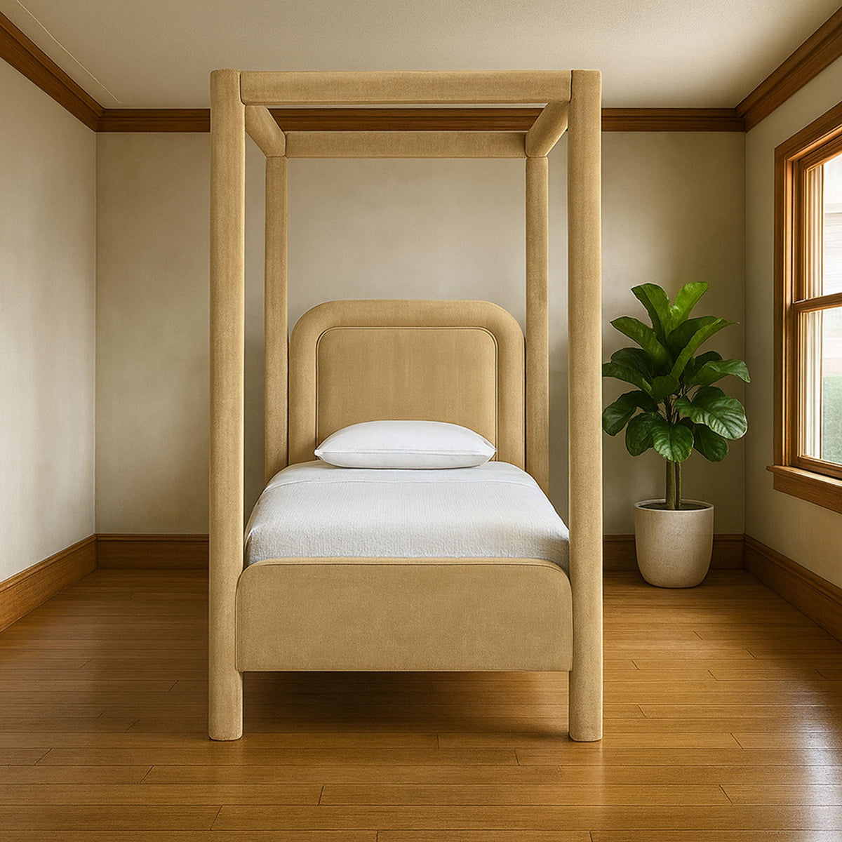 Salina - Velvet Upholstered Bed
