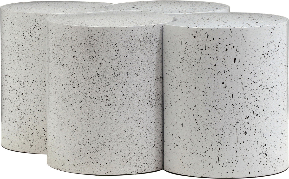 Dimple - 4 Piece Modular Coffee Table - Terazzo Finish