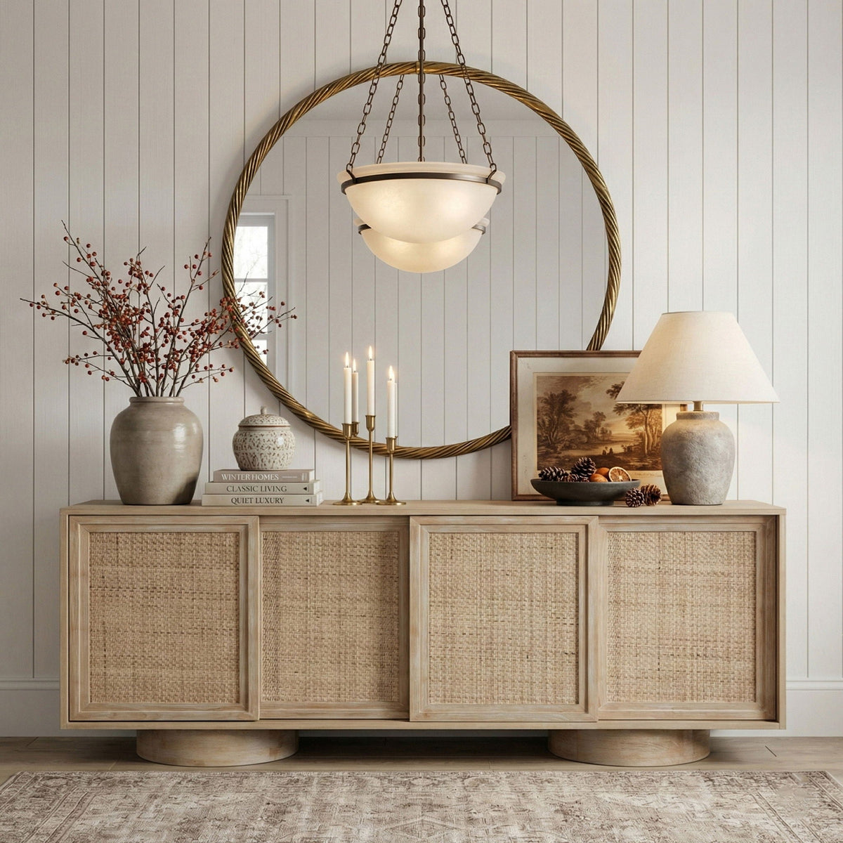 Avara - Round Mirror