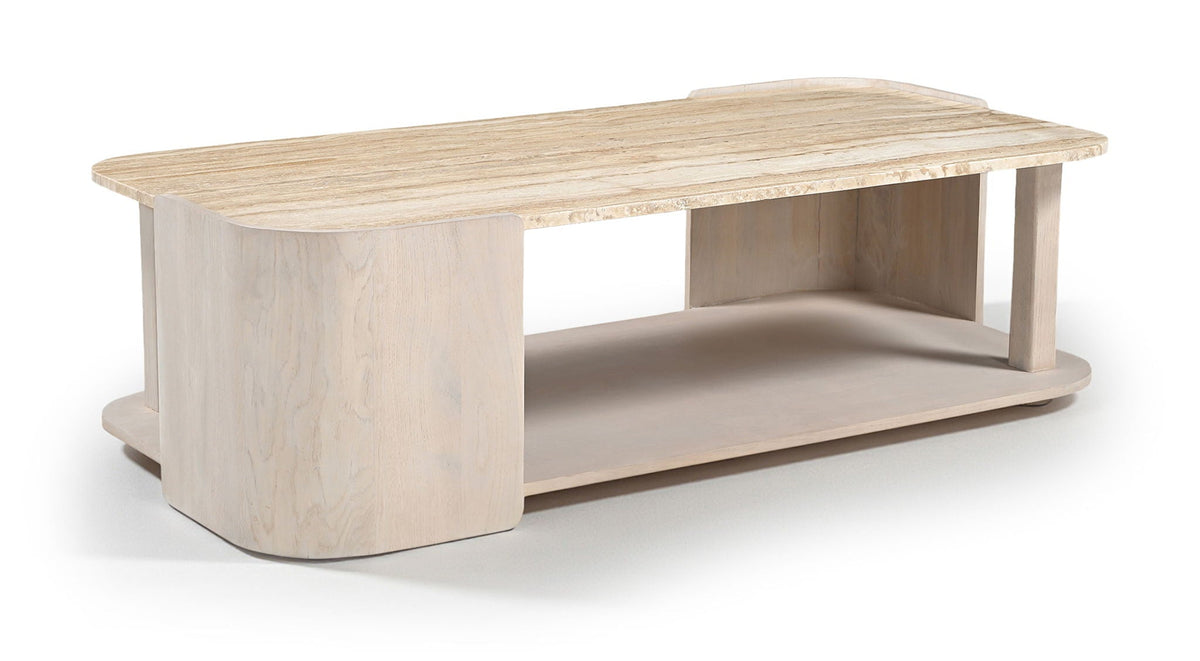 Calabria - Marble And Oak Wood Table
