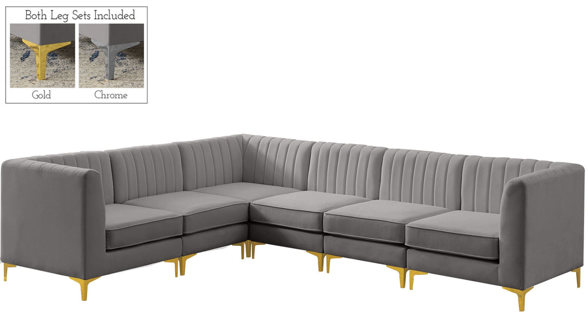 Alina - 6 Piece Sectional