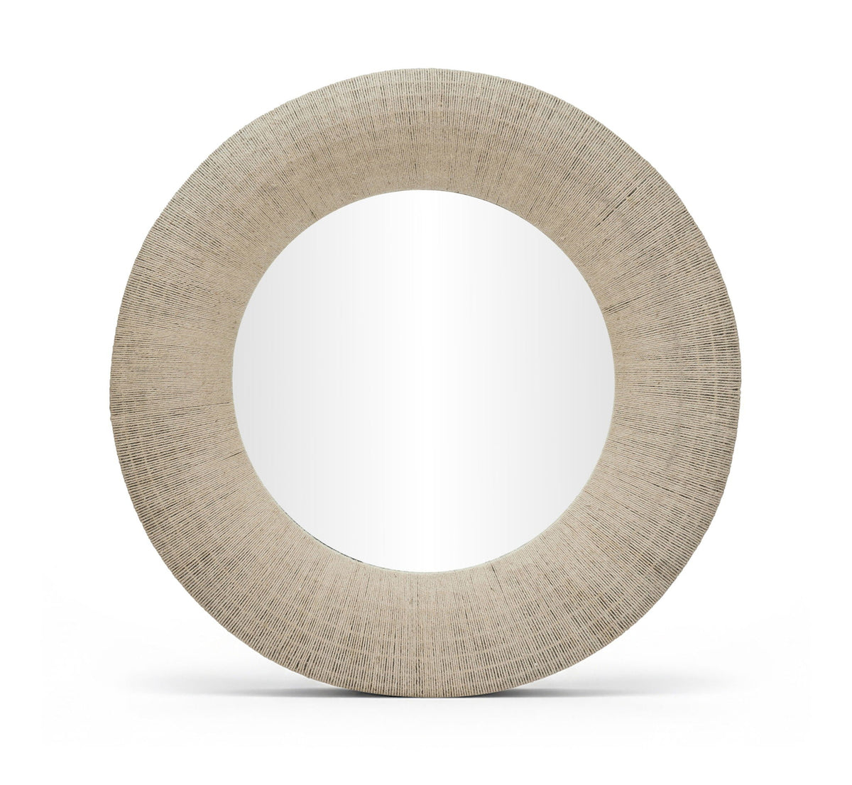 Meadow - Round Jute Rope Framed Mirror
