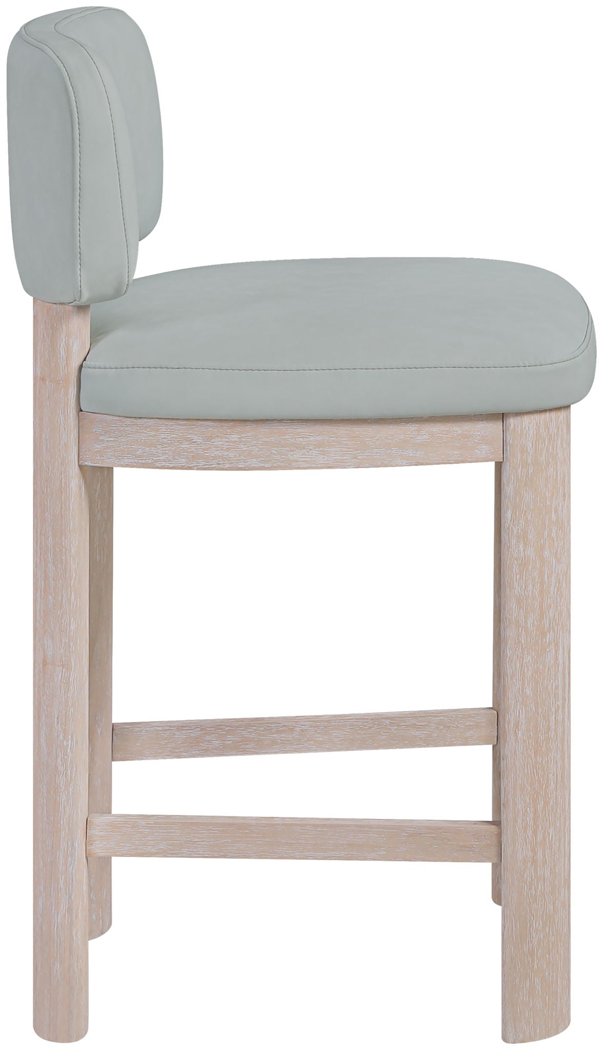 Paloma - Faux Leather Upholstered Counter Stool (Set of 2)