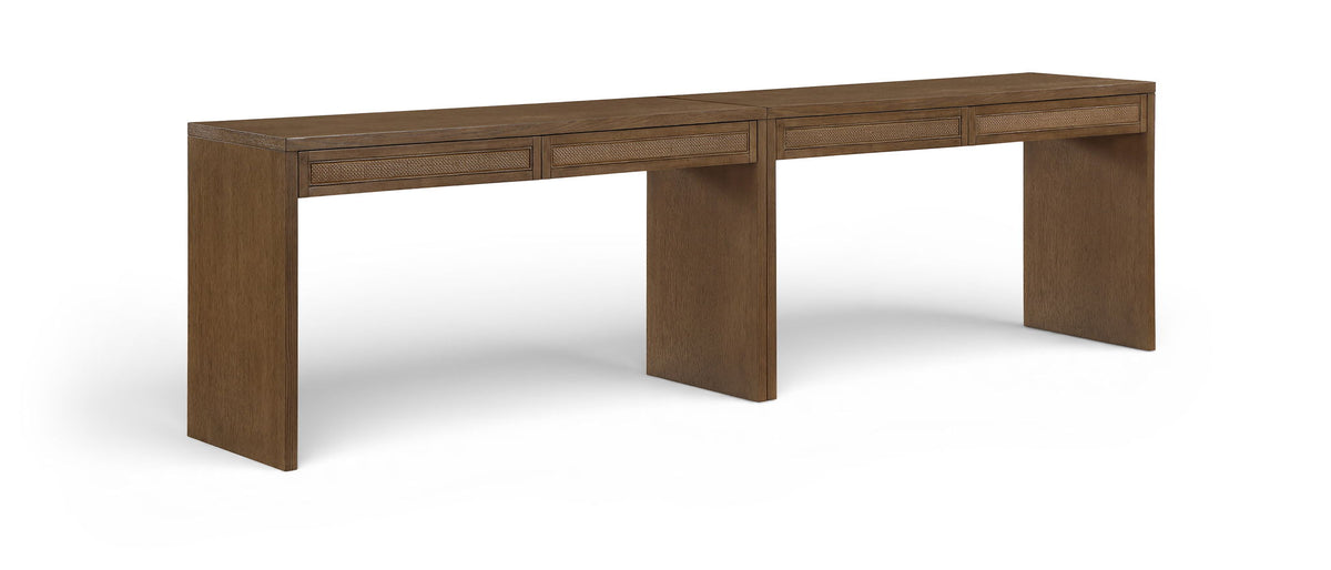 Avro - Solid Wood And Oak Veneer Desk