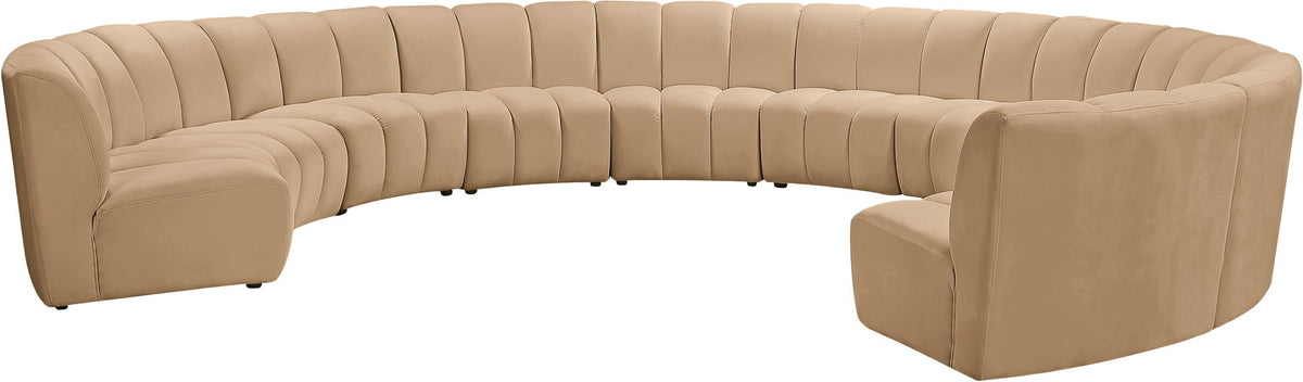Infinity - 10 Piece Modular Sectional - Camel