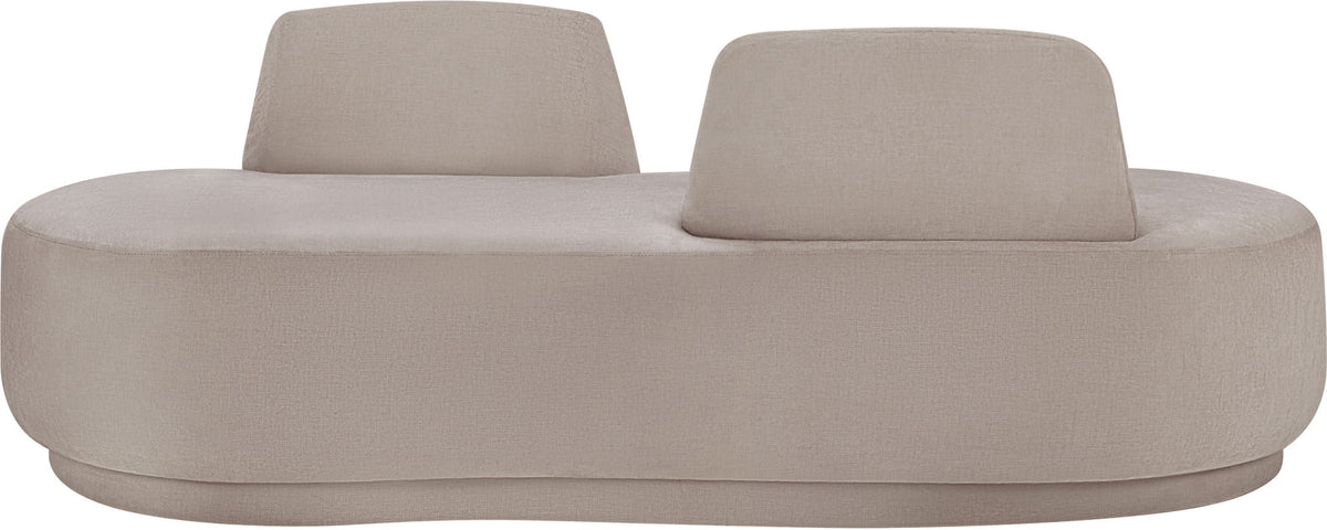 Argyle - Chenille Fabric Chaise / Loveseat
