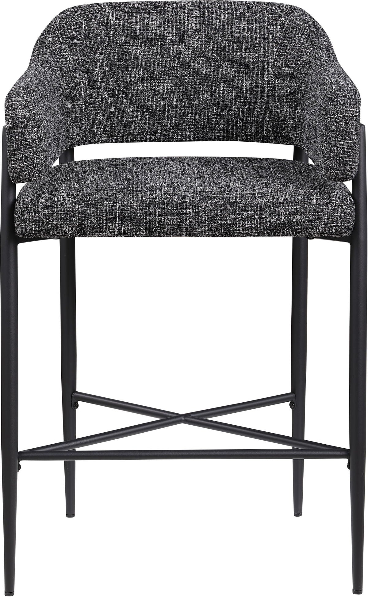 Dame - Fabric Upholstered Counter Stool (Set of 2)