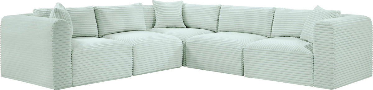 Shaggy - 5 Piece Modular Corner Sectional