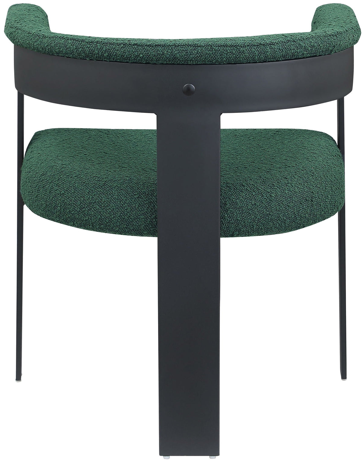 Romeo - Boucle Dining Chair With Black Base (Set of 2)