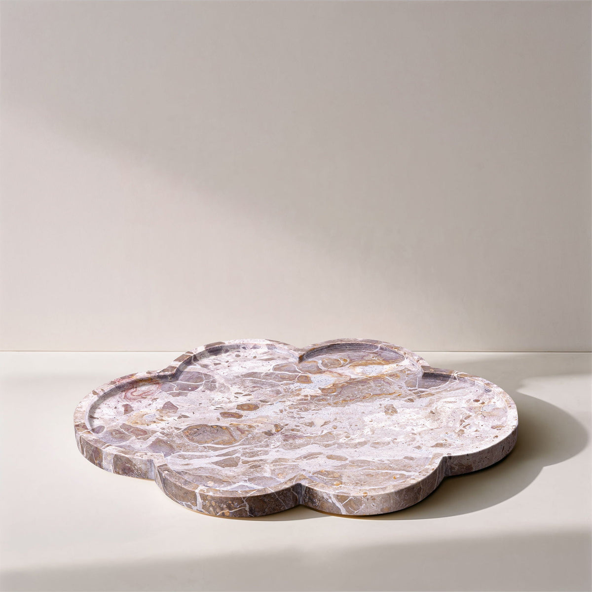 Rimini - Marble Clover Shaped Tray