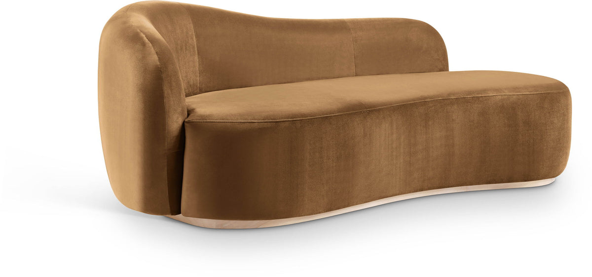 Gustavo - Velvet Upholstered Chaise