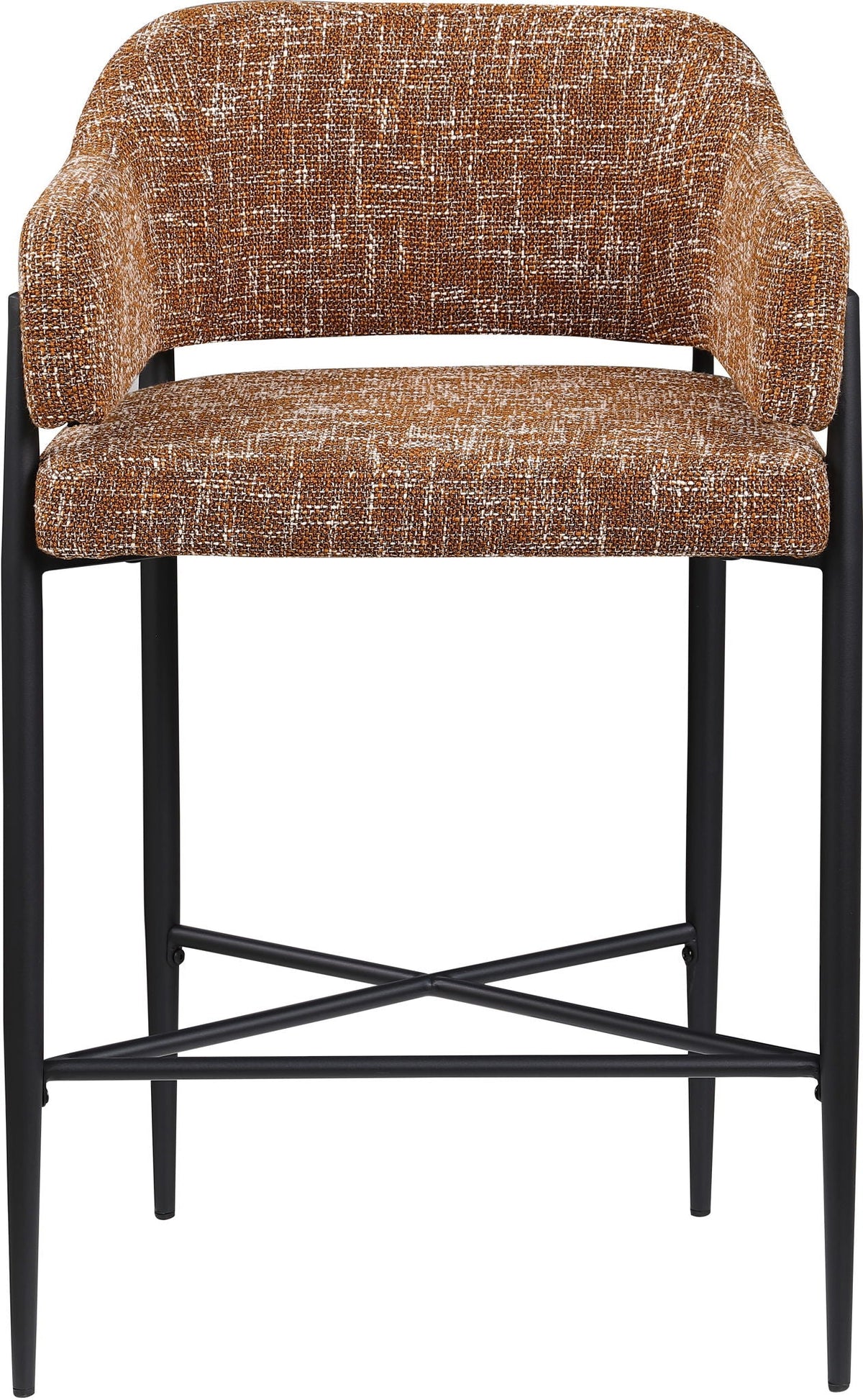 Dame - Fabric Upholstered Counter Stool (Set of 2)