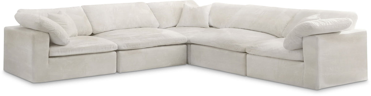 Cozy - 5 Piece Modular Corner Sectional