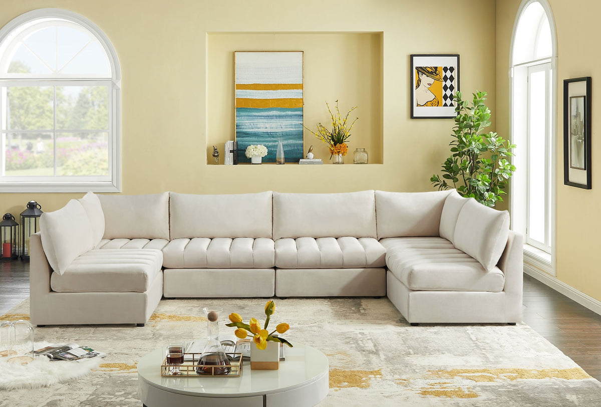 Jacob - Modular U-Shaped Sectional 6 Piece
