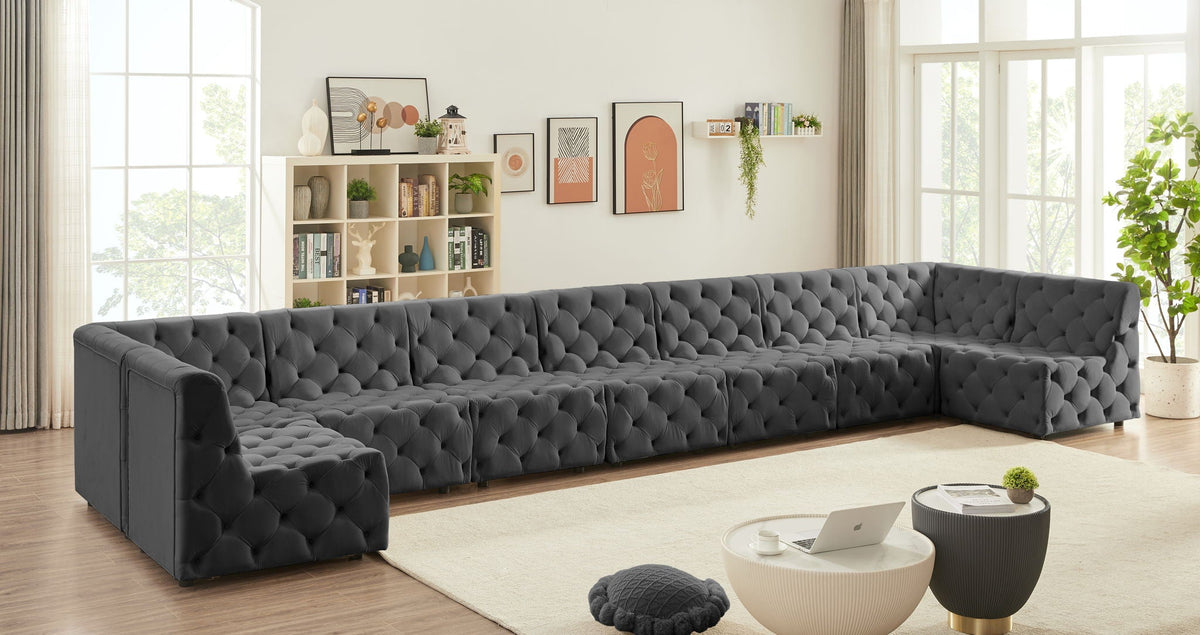 Tuft - 9 Piece Modular Sectional