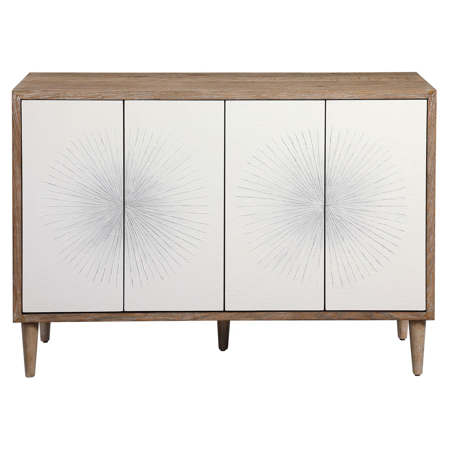 Dani - 4 Door Cabinet - White