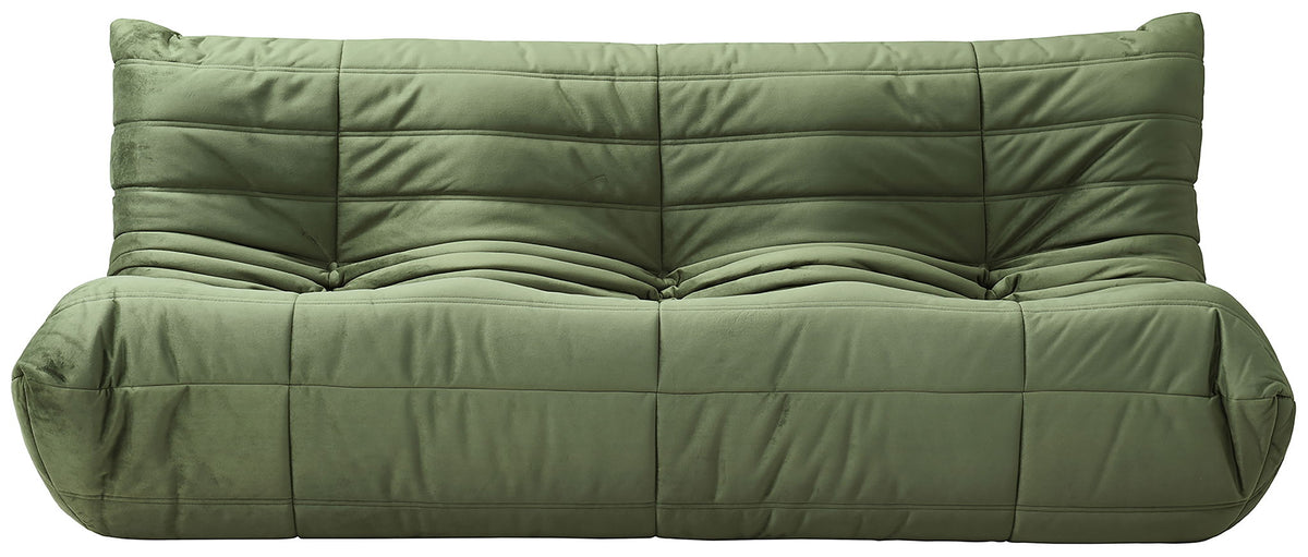 Relax - Velvet 77.75" Upholstered Sofa
