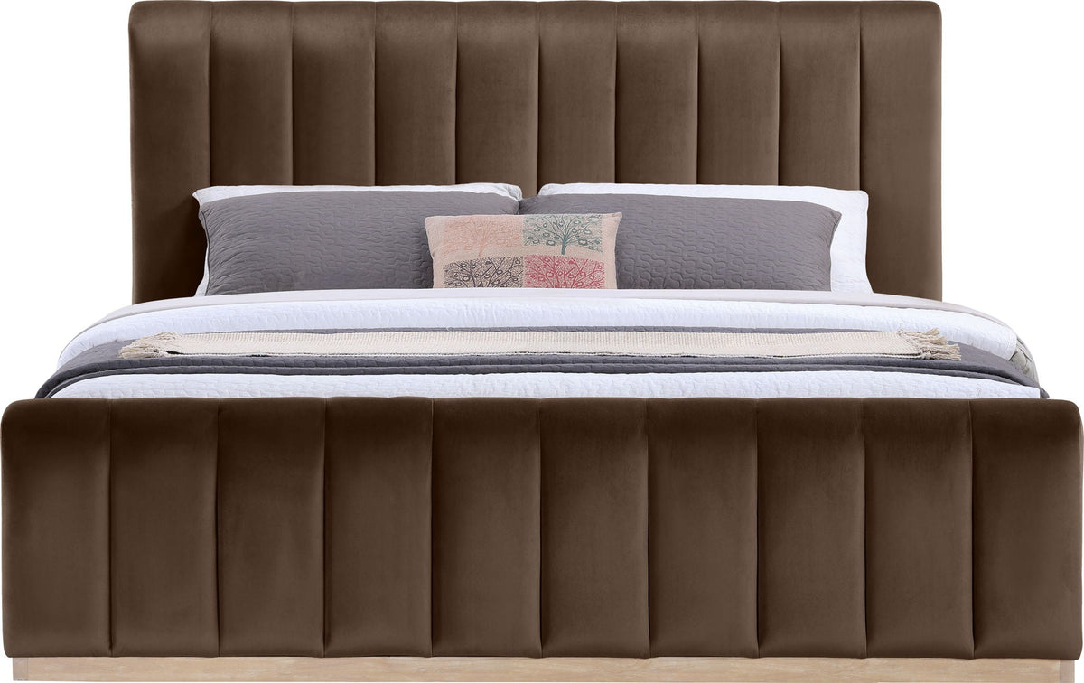 Amara - Velvet Bed