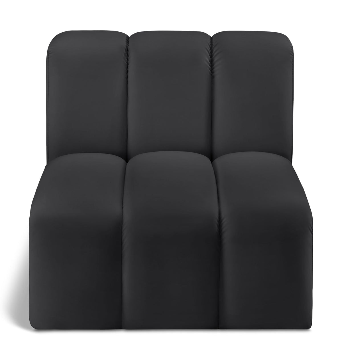 Arc - Faux Leather Straight Chair