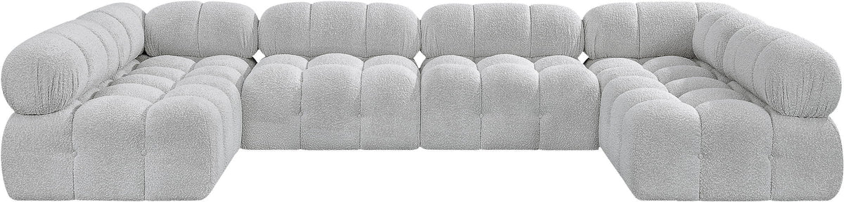 Ames - 6 Piece Fabric Modular Sectional