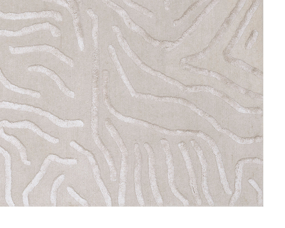 Kenya Hand-Tufted Rug - Beige - 8' X 10'