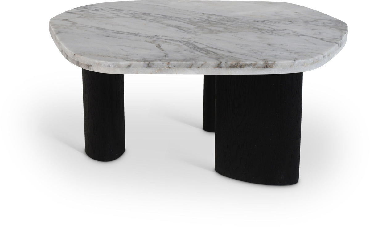 Puglia - Marble Top And Oak Wood Base Table