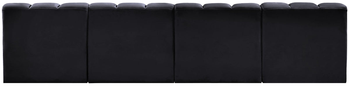 Arc - Velvet 4 Seats Modular Sofa