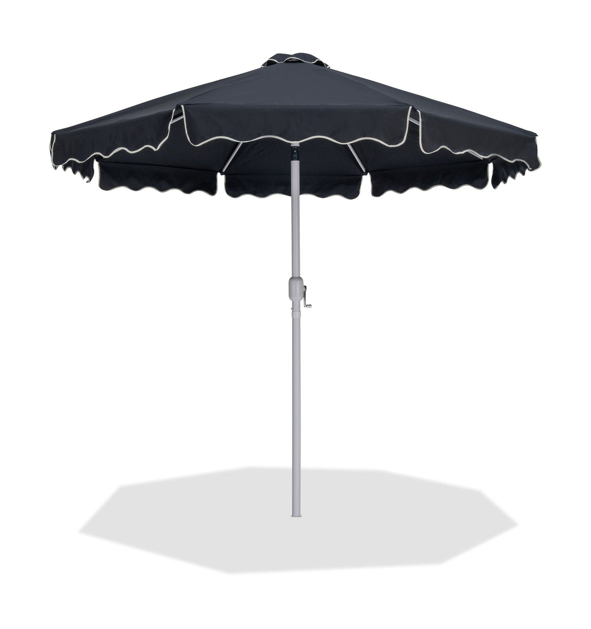 Amalfi - Patio Umbrella - White Pole
