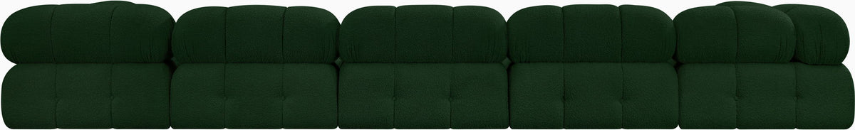 Ames - 7 Piece Boucle Fabric Modular Sectional