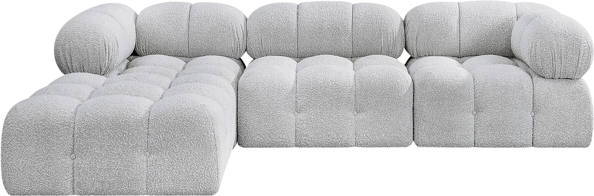 Ames - 4 Piece Fabric Modular Sectional