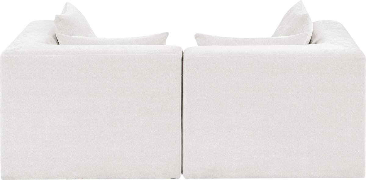 Stellar - 2 Piece 76" Upholstered Modular Loveseat