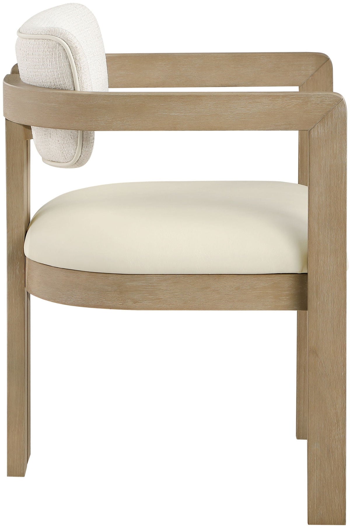 Ravina - Upholstered Dining Chair With Stained Natural Base (Set of 2)