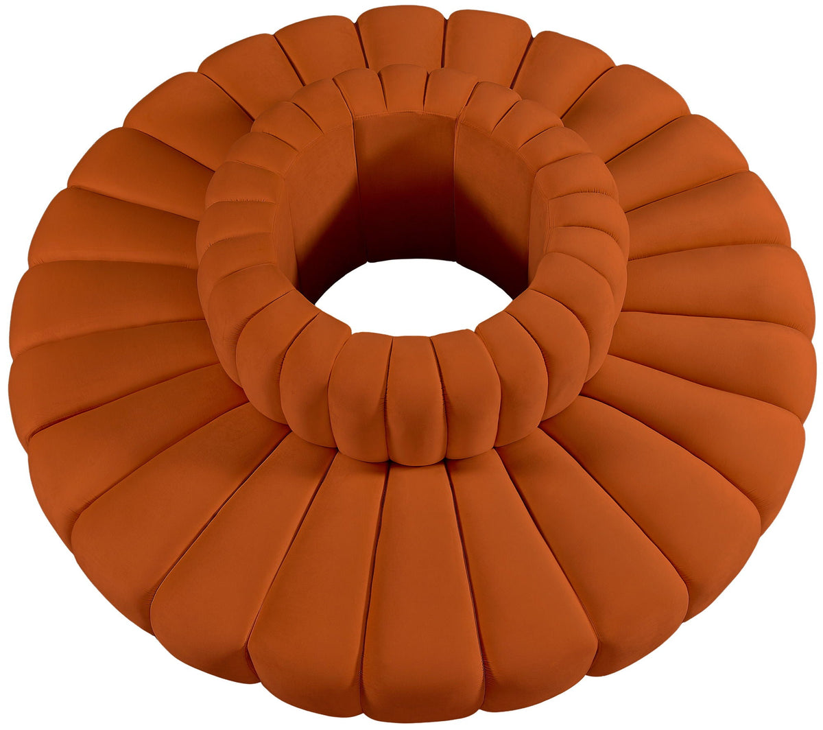Arc - Velvet 8 Piece Round Modular Sofa
