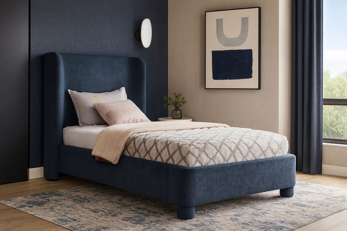 Penny - Chenille Fabric Bed