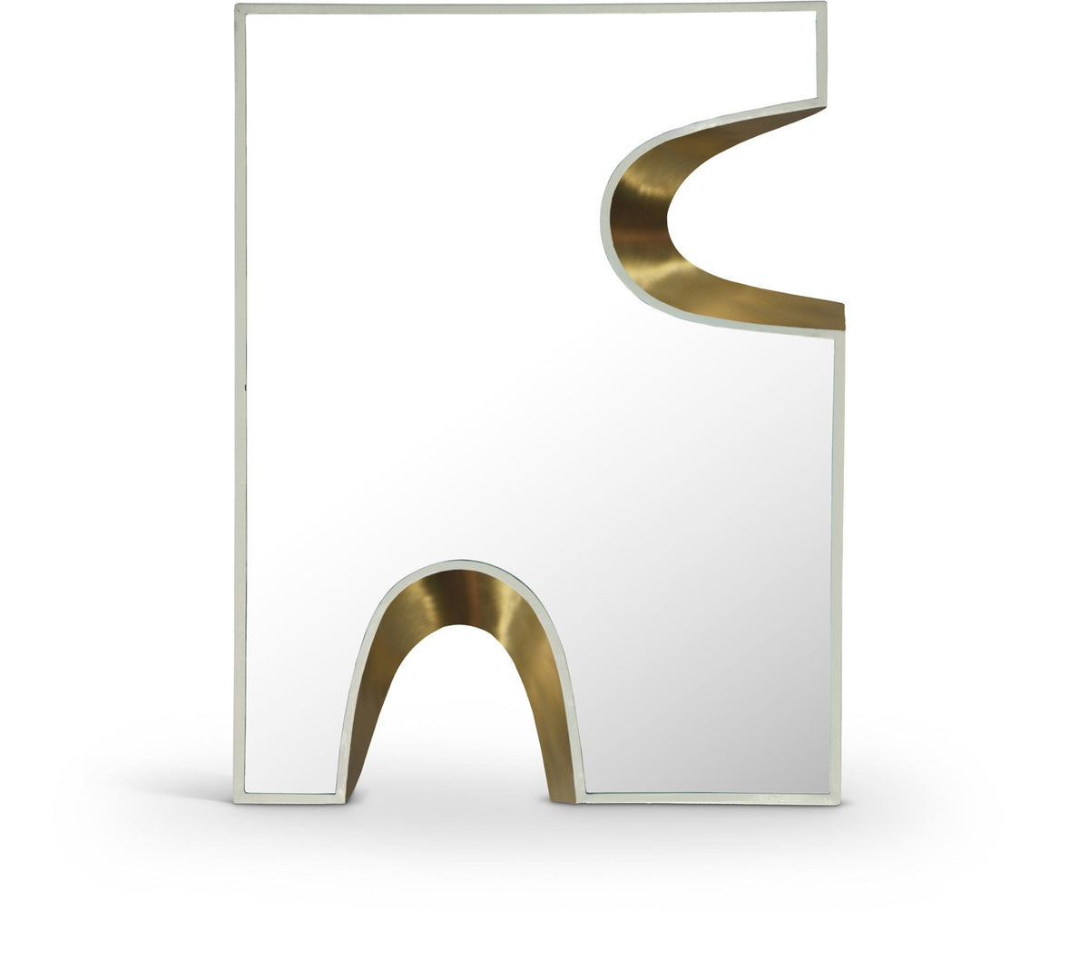 Soleil - Mirror With Gold Accent
