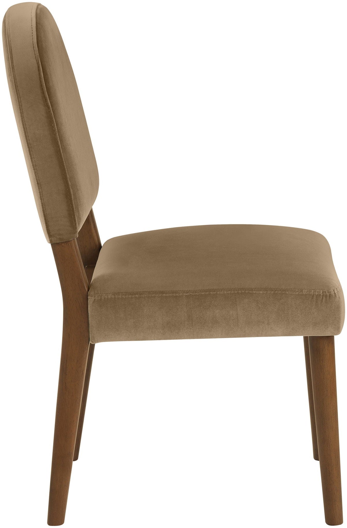 Varinelle - Velvet Dining Chair (Set of 2) - Walnut Frame