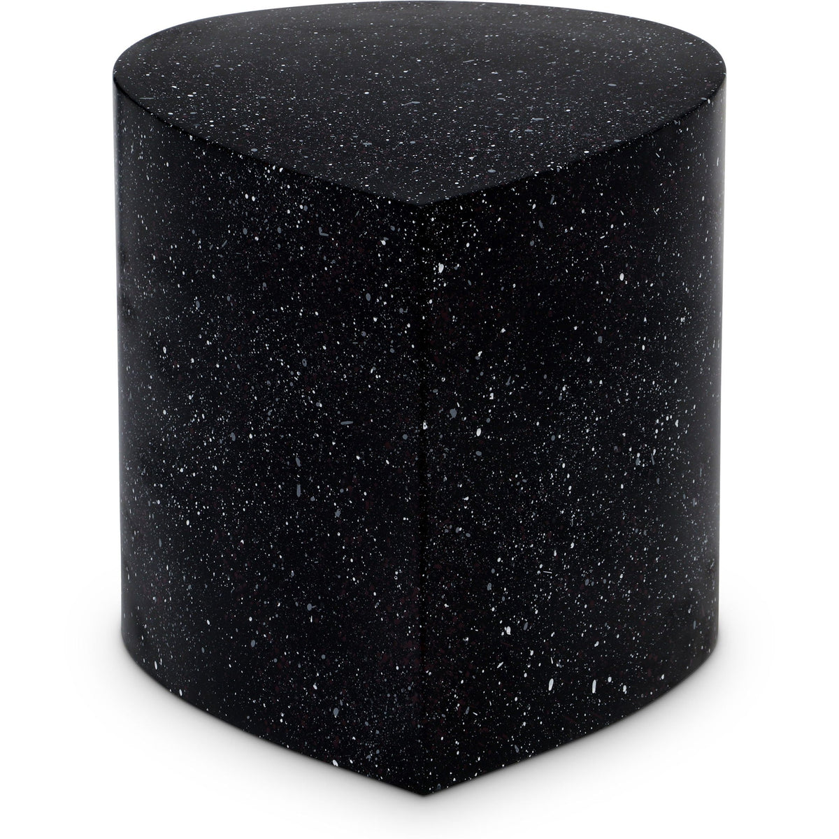 Petal - Iron Coffee Table - Black Terazzo