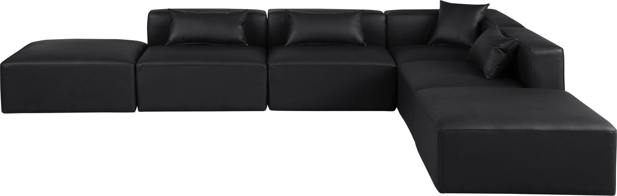Cube - 6 Piece Modular Corner Armless Sectional