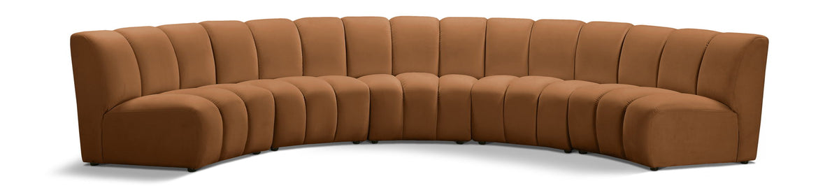 Infinity - 5 Piece Modular Sectional - Saddle