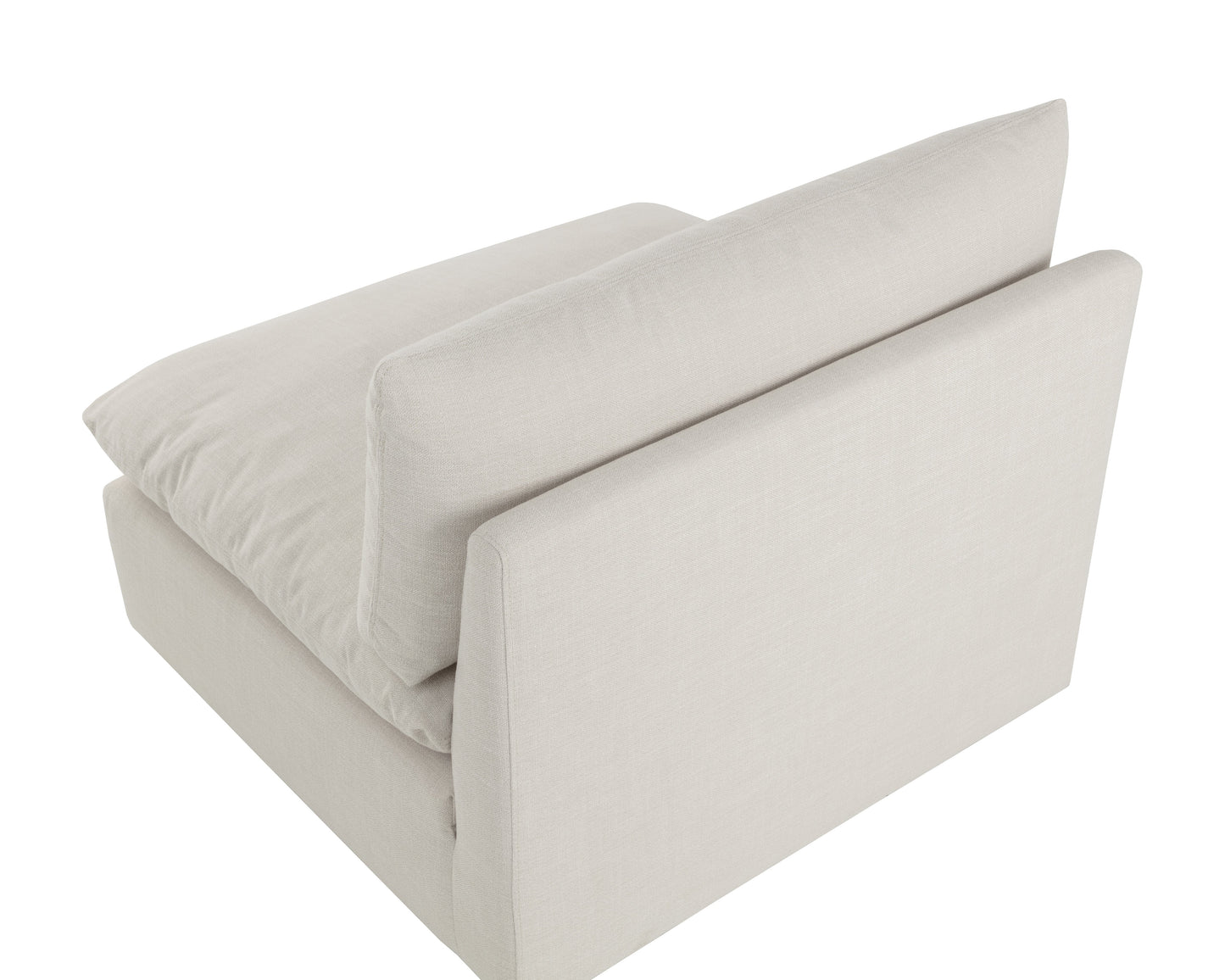 Reve Modular - Armless Chair - Effie Linen