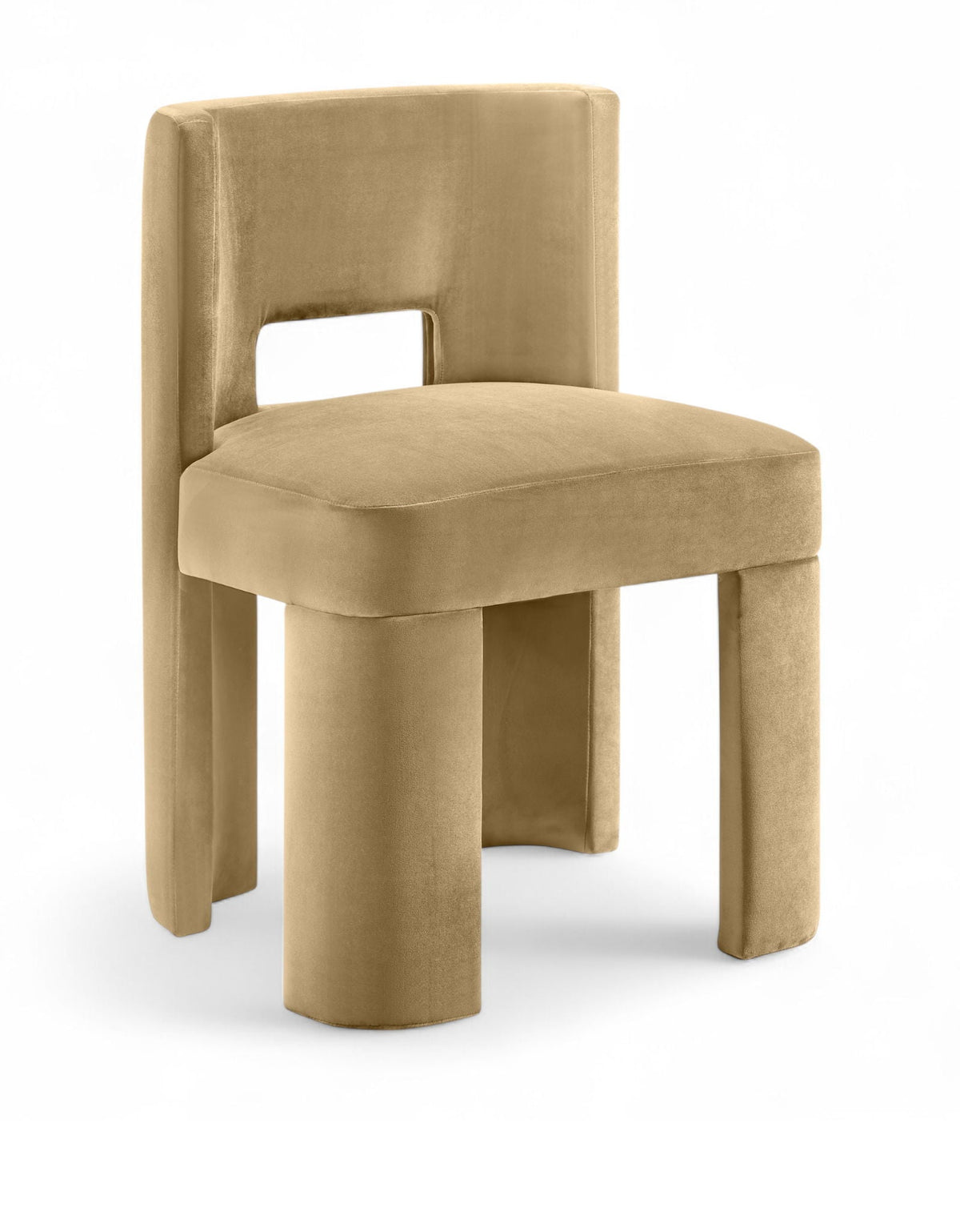 Zuno - Velvet Performance Fabric Upholstered Dining Chair (Set of 2)