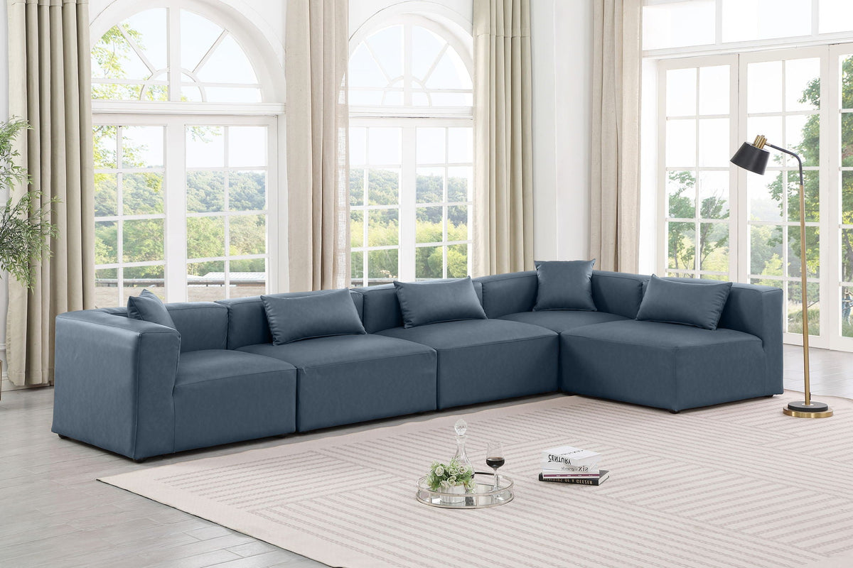 Cube - 5 Piece Modular Sectional