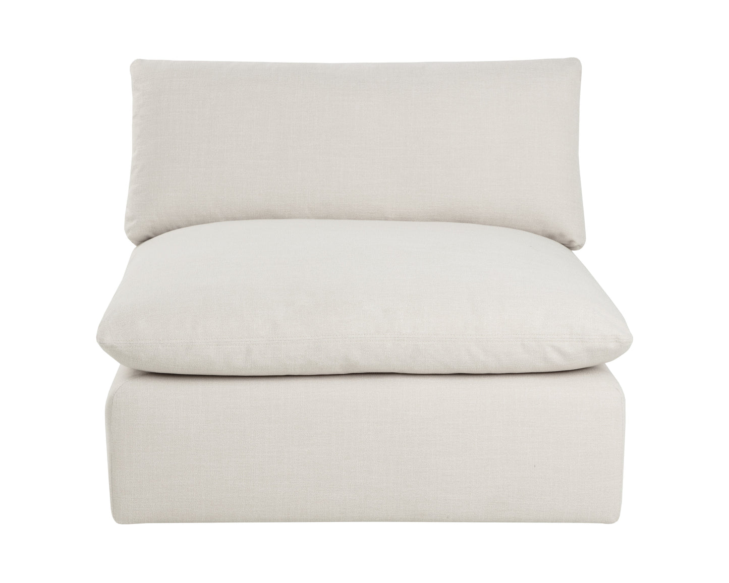Reve Modular - Armless Chair - Effie Linen