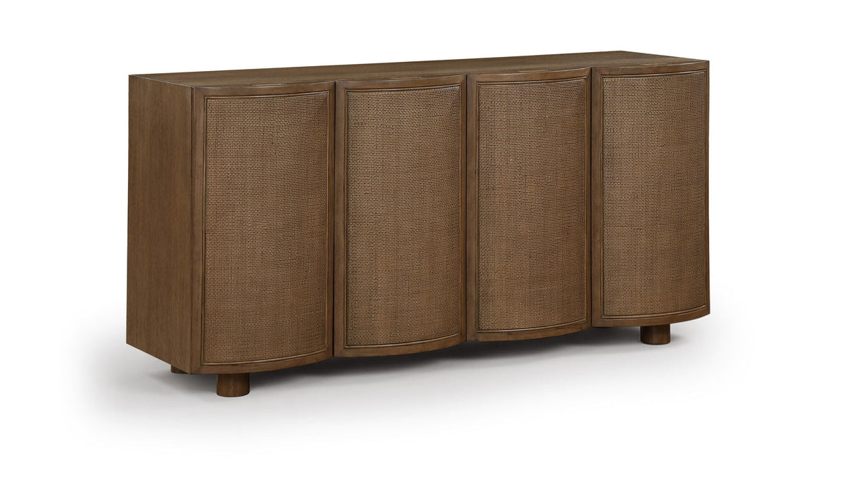 Norin - Solid Wood And Oak Veneer Sideboard/Buffet