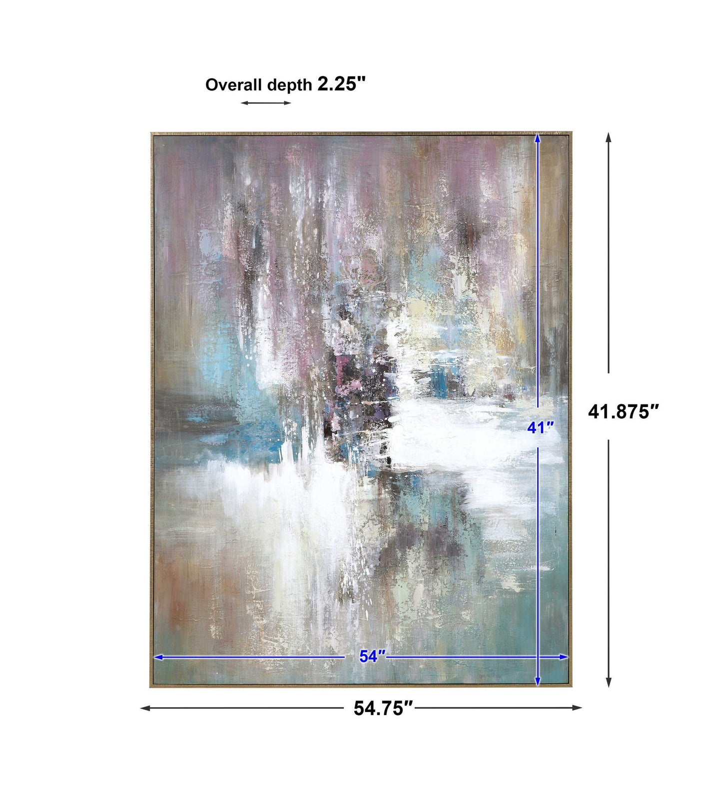 Elevation - Abstract Art - Dark Gray