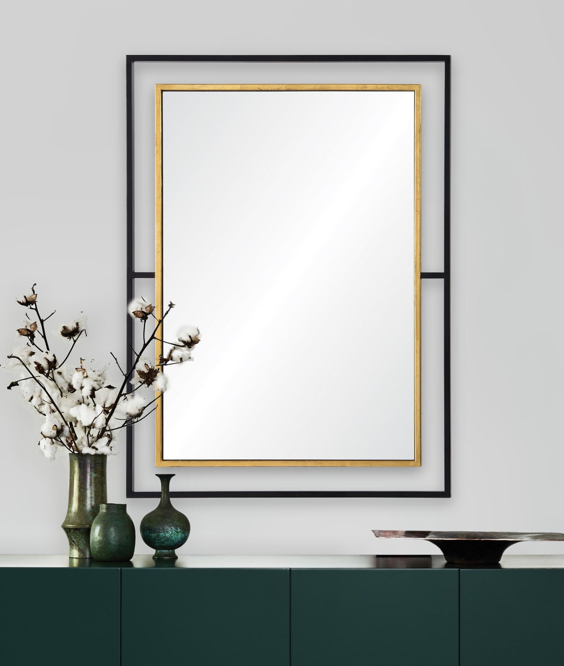 Gray Mirror - Furniture Depot