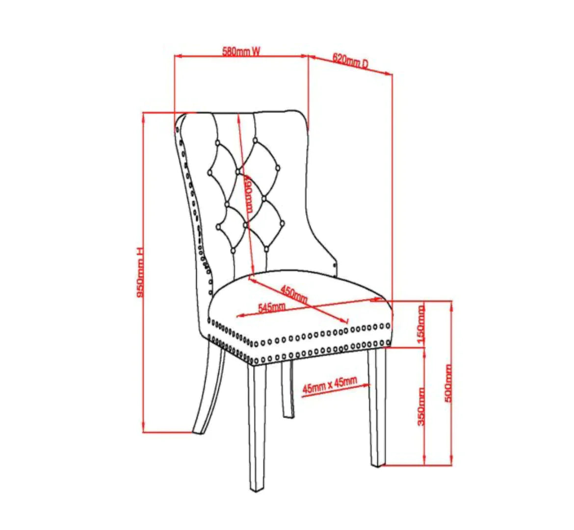 Solara II/Hollis 5pc Dining Set in Chrome with Black Chair - Furniture Depot