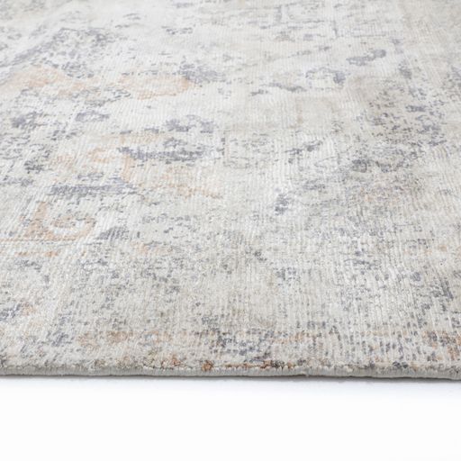 Zagora Loom Knotted Rug Grey